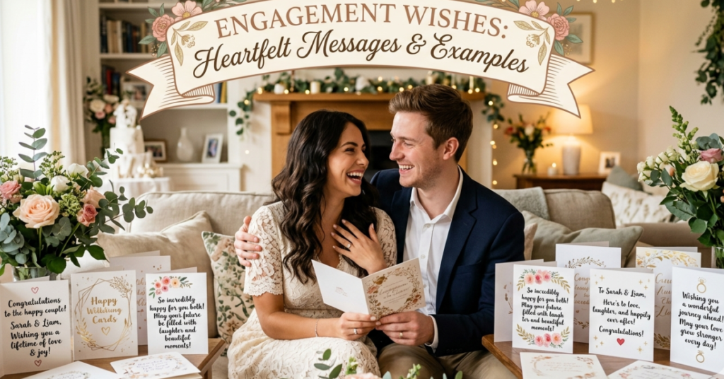 Engagement Wishes: Heartfelt Messages & Examples