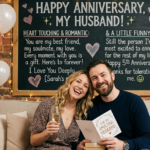 Heart Touching Anniversary Wishes for Husband Romantic & Funny