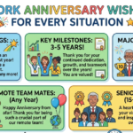 Work Anniversary Wishes for Every Situation