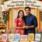 Anniversary Wishes for Bhaiya Bhabhi: Best Messages