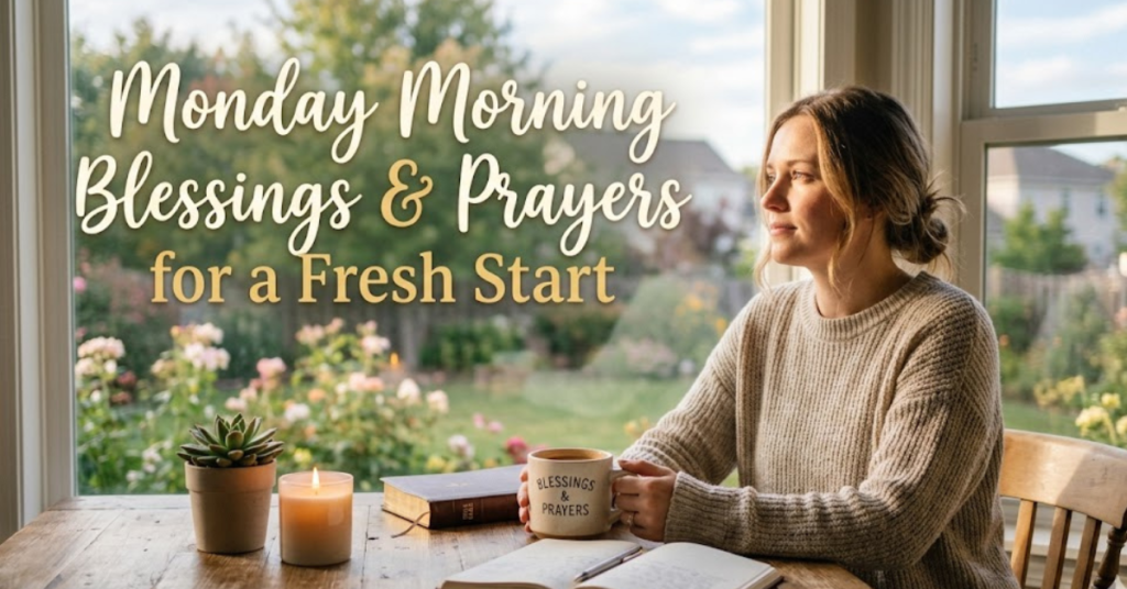 Monday Morning Blessings & Prayers for a Fresh Start