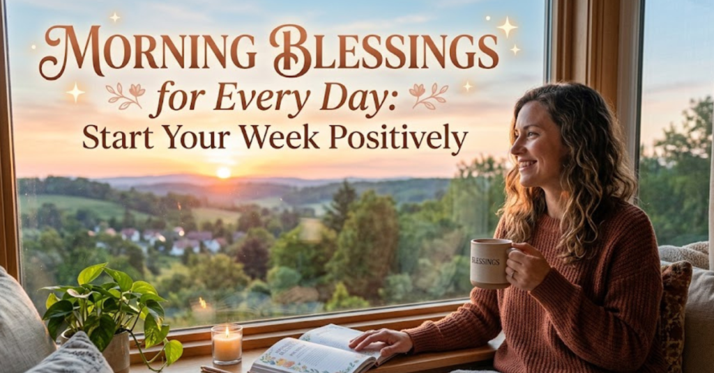 Morning Blessings for Every Day: Start Your Week Positively