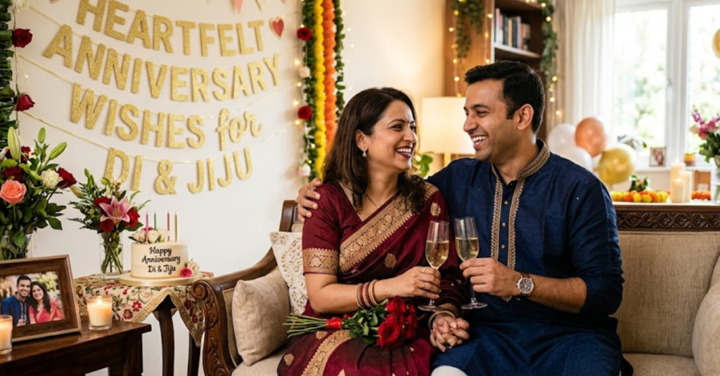 Heartfelt Anniversary Wishes for Di and Jiju