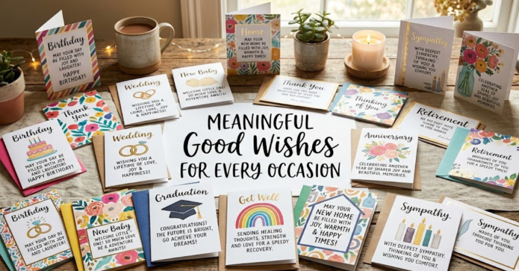 Meaningful Good Wishes for Every Occasion