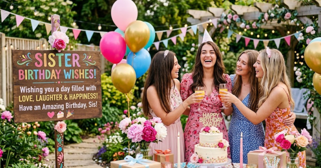Sister Birthday Wishes in English: Heartfelt Messages