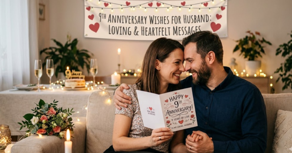 9th Anniversary Wishes for Husband: Loving & Heartfelt Messages