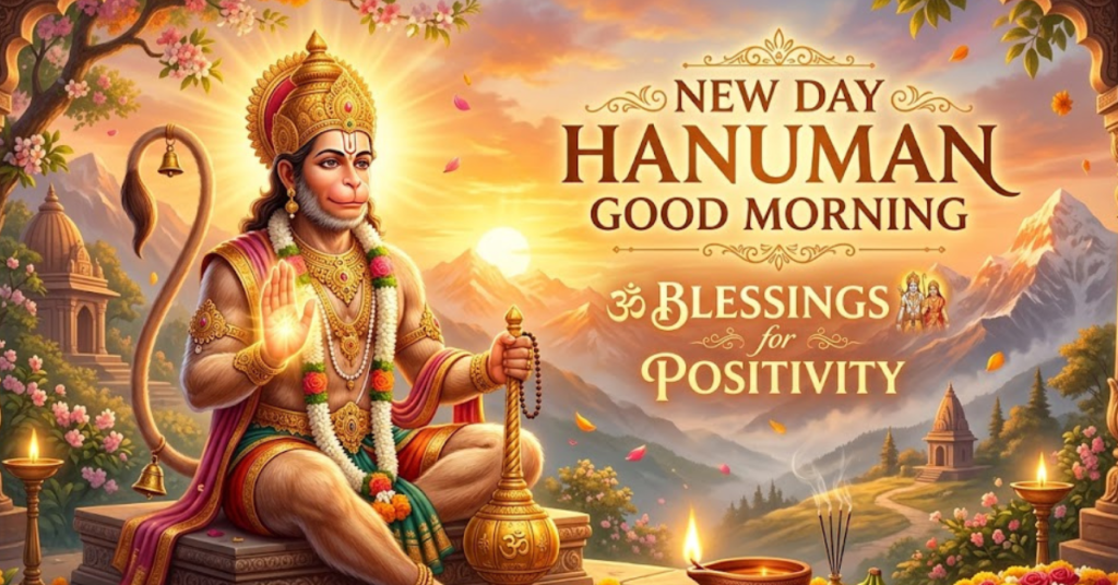 New Day Hanuman Good Morning Blessings for Positivity
