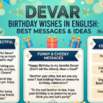 Devar Birthday Wishes in English: Best Messages & Ideas