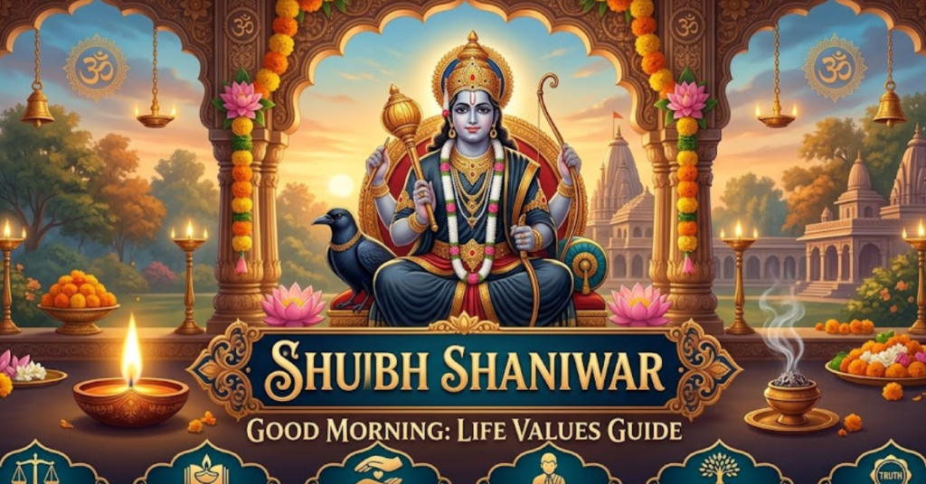 Shubh Shaniwar Good Morning: Life Values Guide