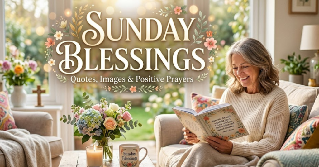 Sunday Blessings: Quotes, Images & Positive Prayers