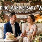 Wedding Anniversary Wishes for Brother & Sister-in-Law
