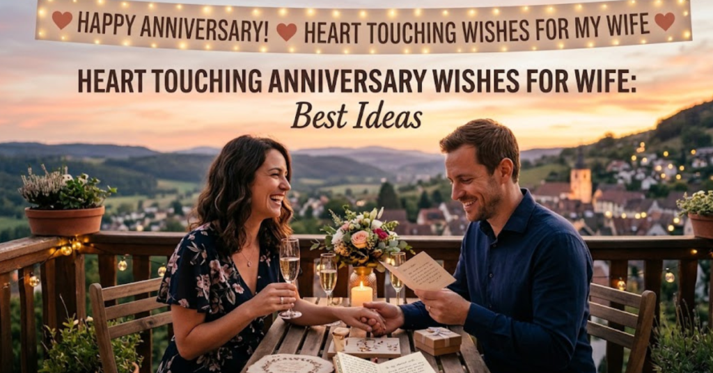 Heart Touching Anniversary Wishes for Wife: Best Ideas