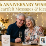 50th Anniversary Wishes: Heartfelt Messages & Ideas