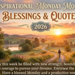 Inspirational Monday Morning Blessings & Quotes 2026