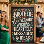 Brother Anniversary Wishes: Heartfelt Messages & Ideas