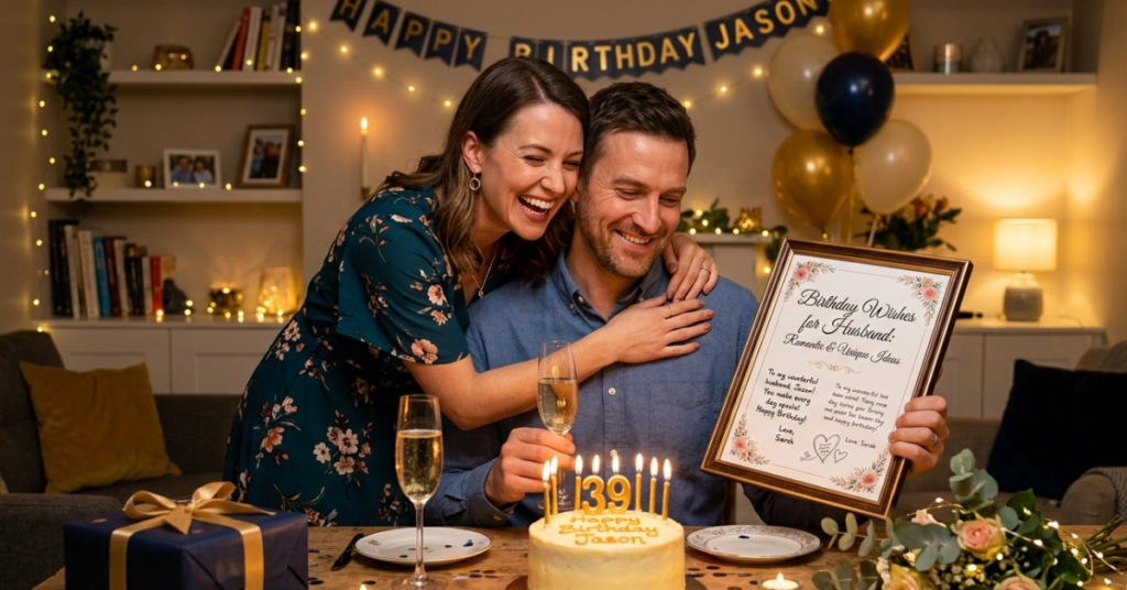 Birthday Wishes for Husband: Romantic & Unique Ideas