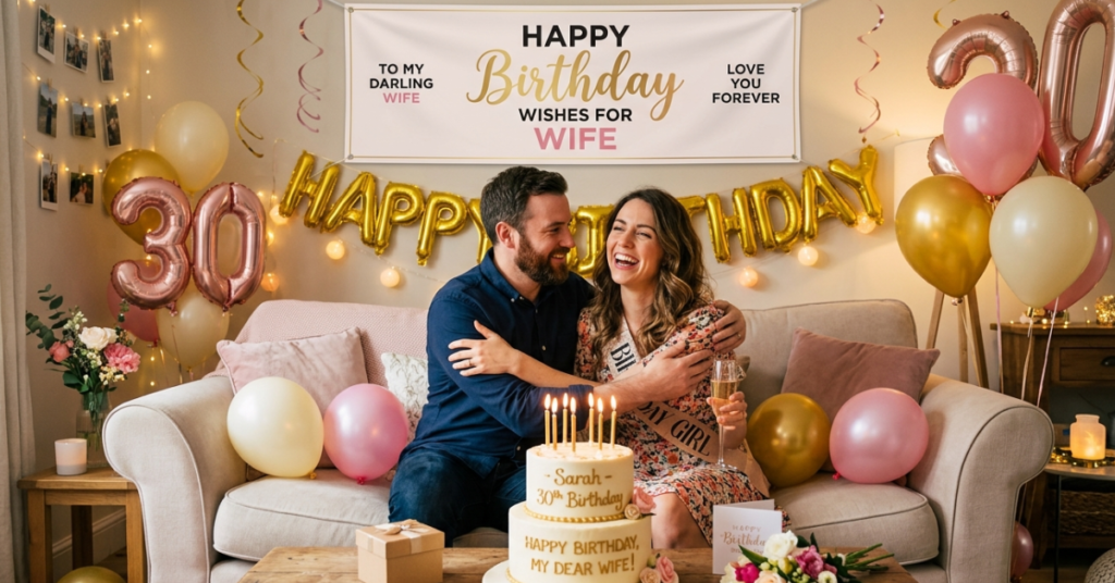 Happy Birthday Wishes for Wife: Romantic & Heartfelt Ideas