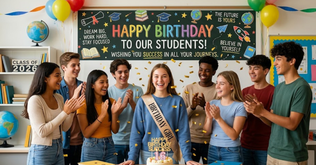 Motivational Birthday Wishes for Students for Success