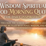 Wisdom Spiritual Good Morning Quotes for Daily Inspiration