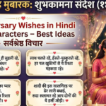 Anniversary Wishes in Hindi 140 Characters – Best Ideas