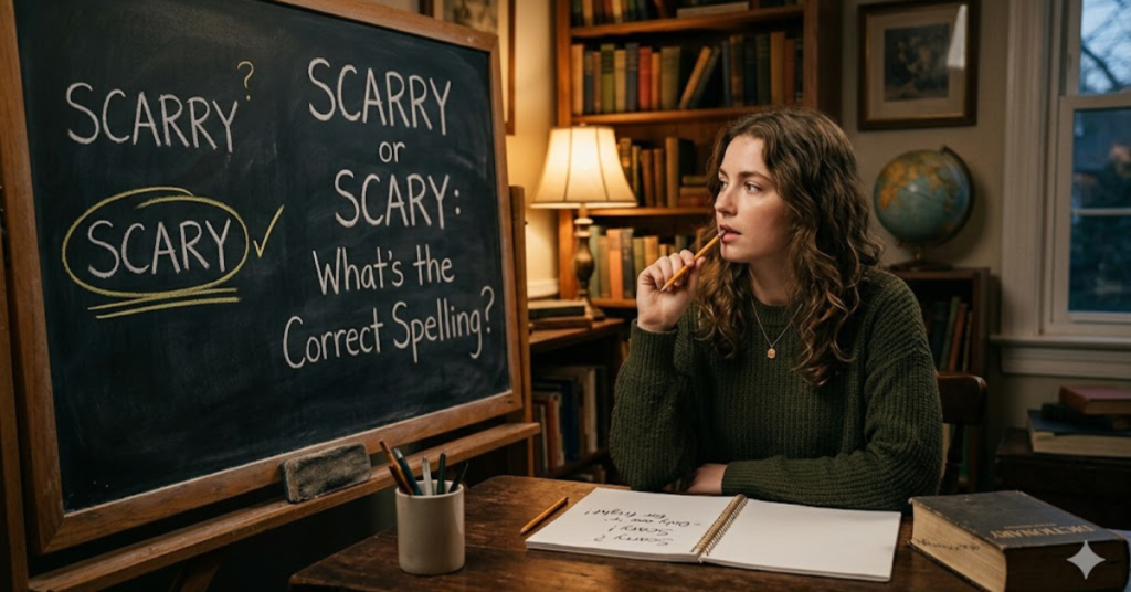 Scarry or Scary: What’s the Correct Spelling?